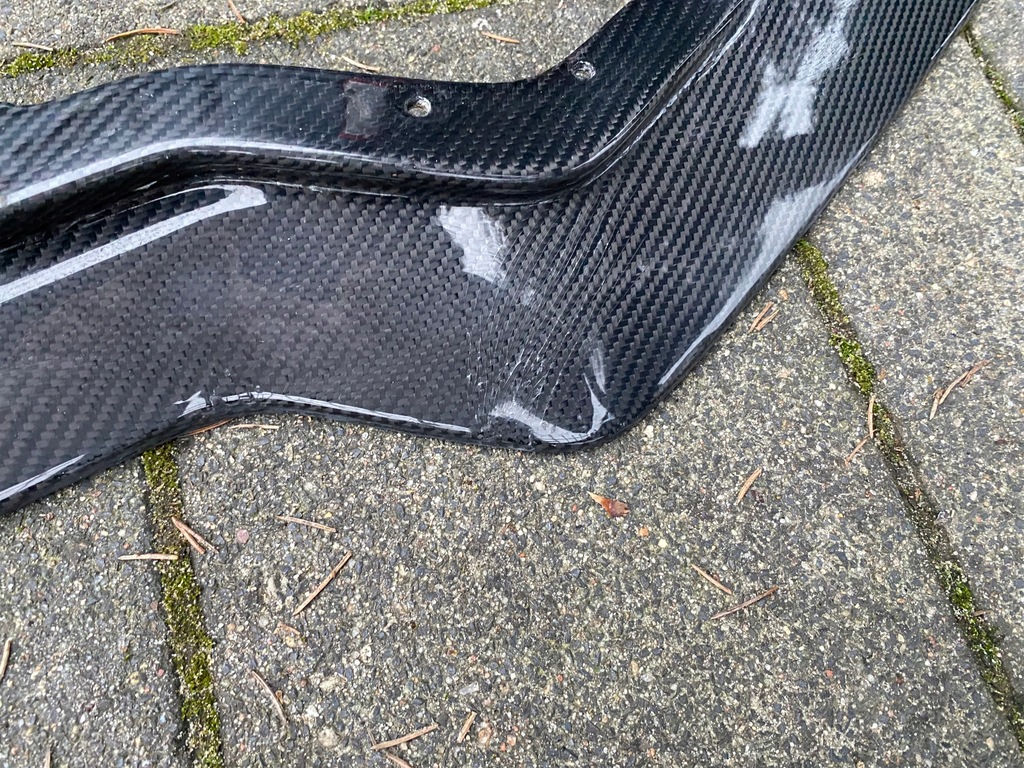 фото №12, Chevrolet corvette c8 1yc67 бампер перед передній