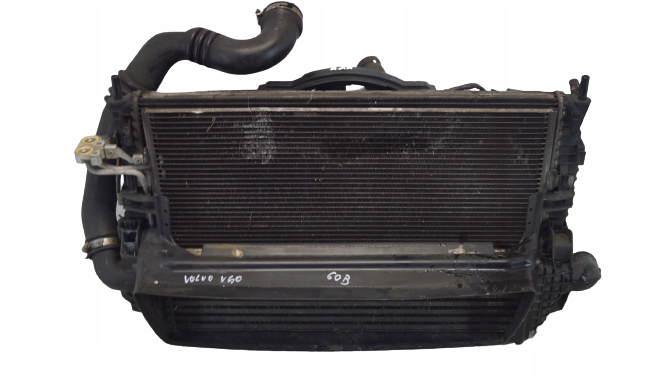 фото №1, Volvo v50 s40 комплект радиатор вентилятор