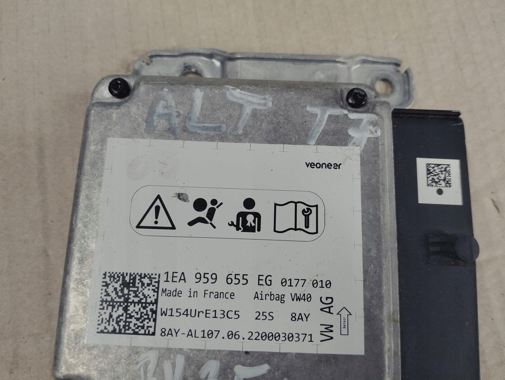 фото №6, Блок керування модуль подушка безпеки cupra vw 1ea959655eg