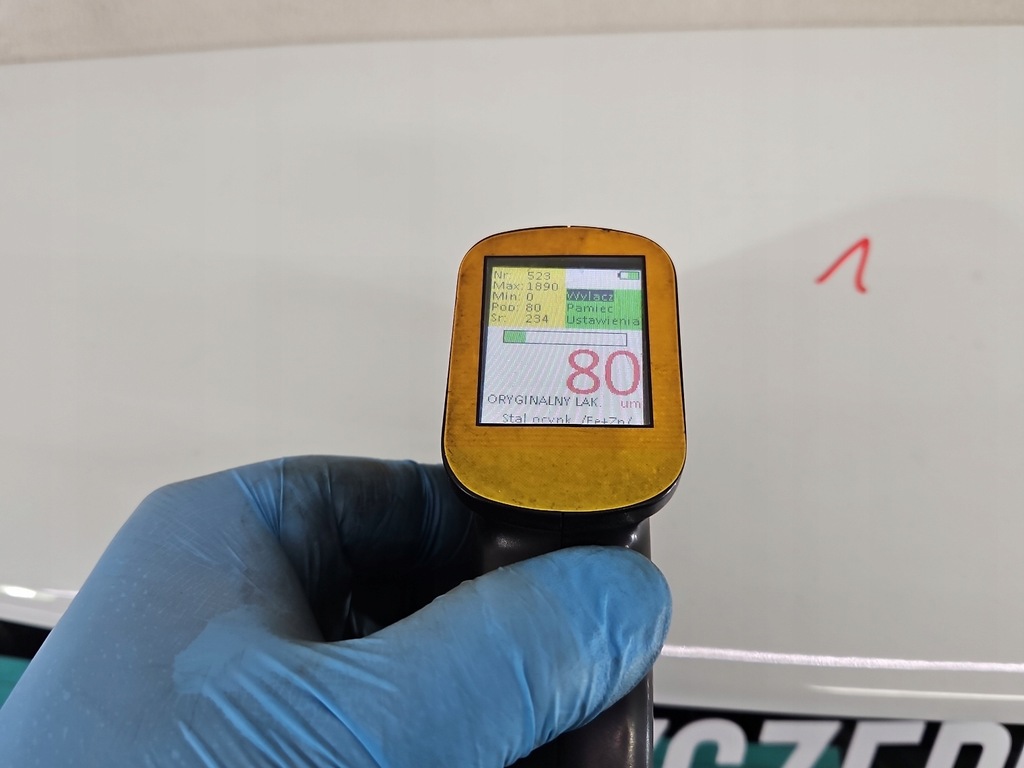 фото №9, Крышка багажника багажника стекло задняя dacia sandero ii 12- hb 5d белый ov369