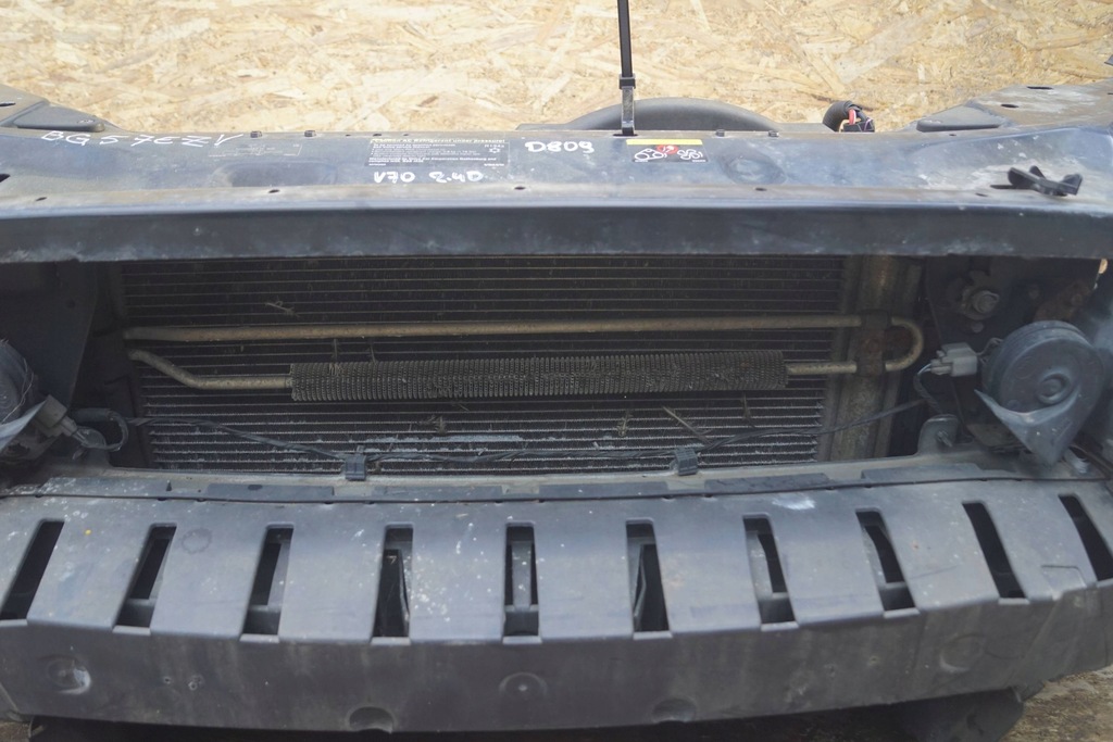 фото №10, Volvo xc70 ii pas передній радіатор вентилятор 2.4d d809