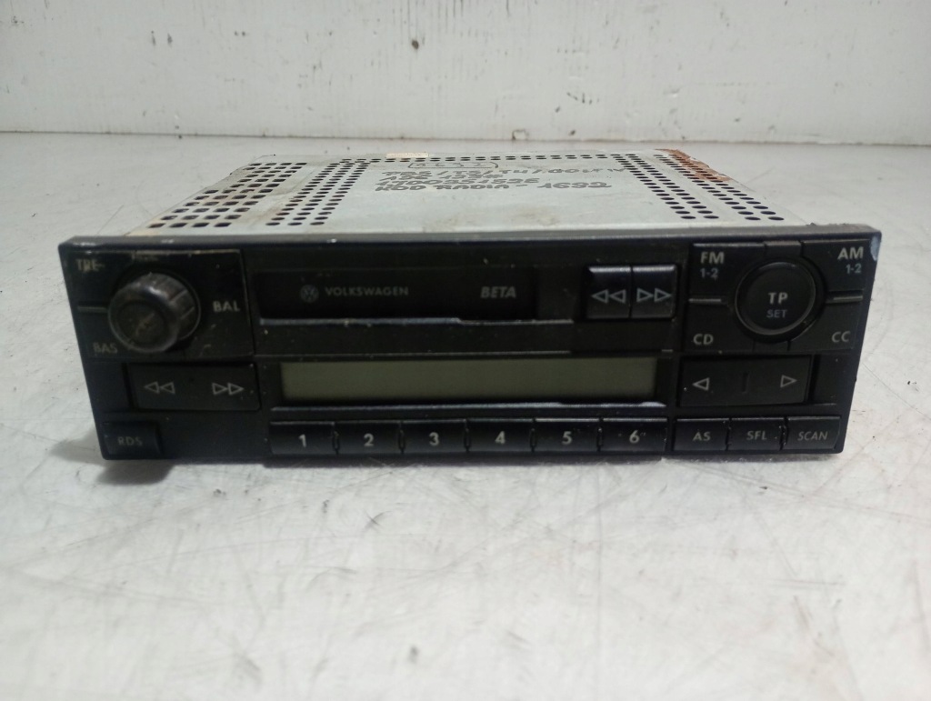 Купити Радіо радіопрогравач vw passat b5 vw transporter t4-t5 vw golf 1jc035152e