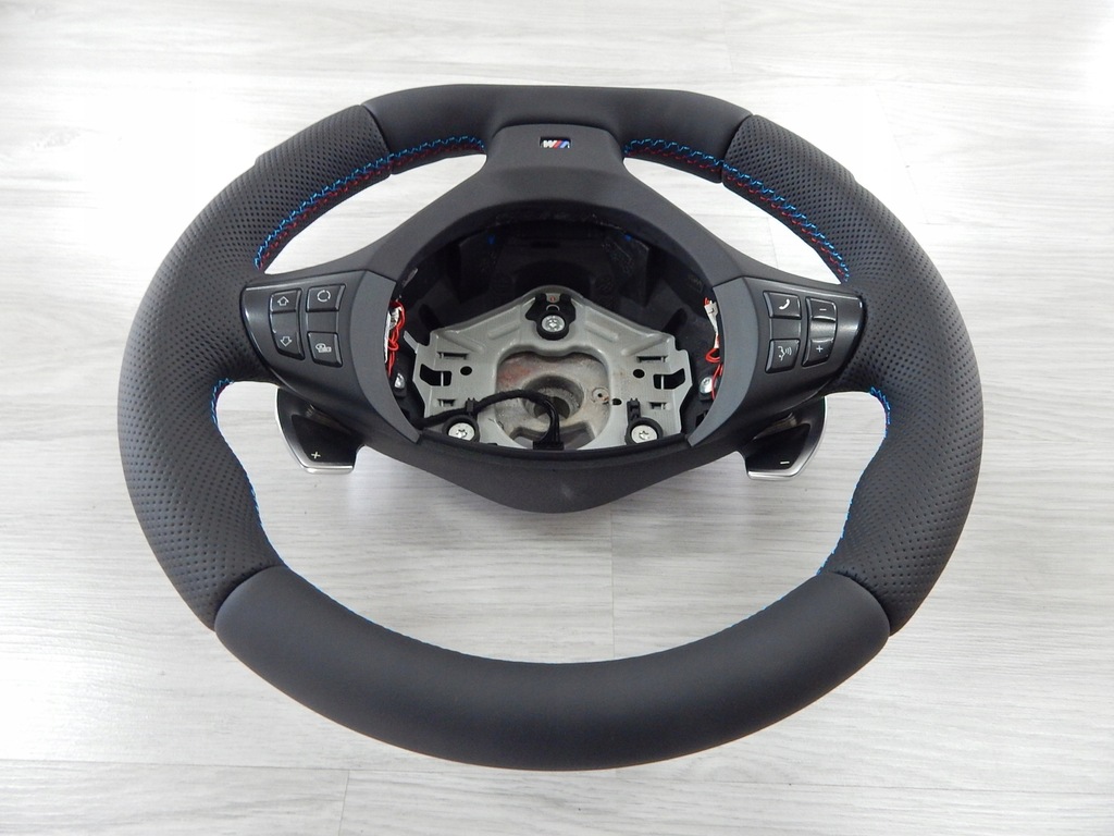 фото №6, Bmw x5 x6 e70 e71 воздуховод nowa кожа sport m-pakiet лепестки переключения