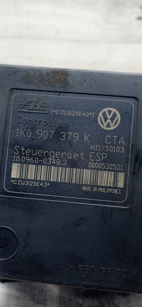 фото №10, Audi a3 8p golf v насос abs 1k0907379k