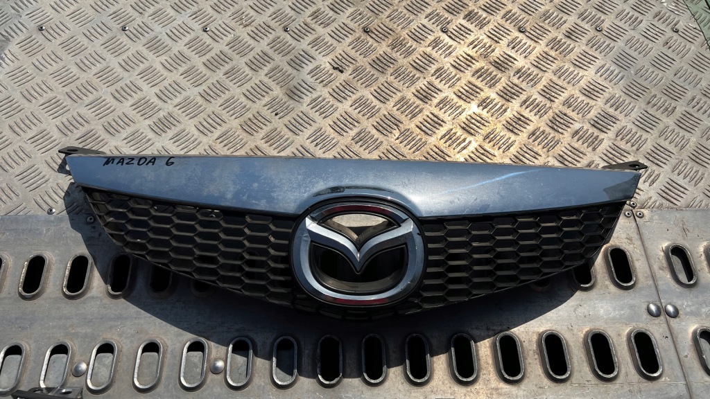 фото №1, Решітка радіатора решітка радіатора бампера mazda 6 ii gr1l50712 вживаний