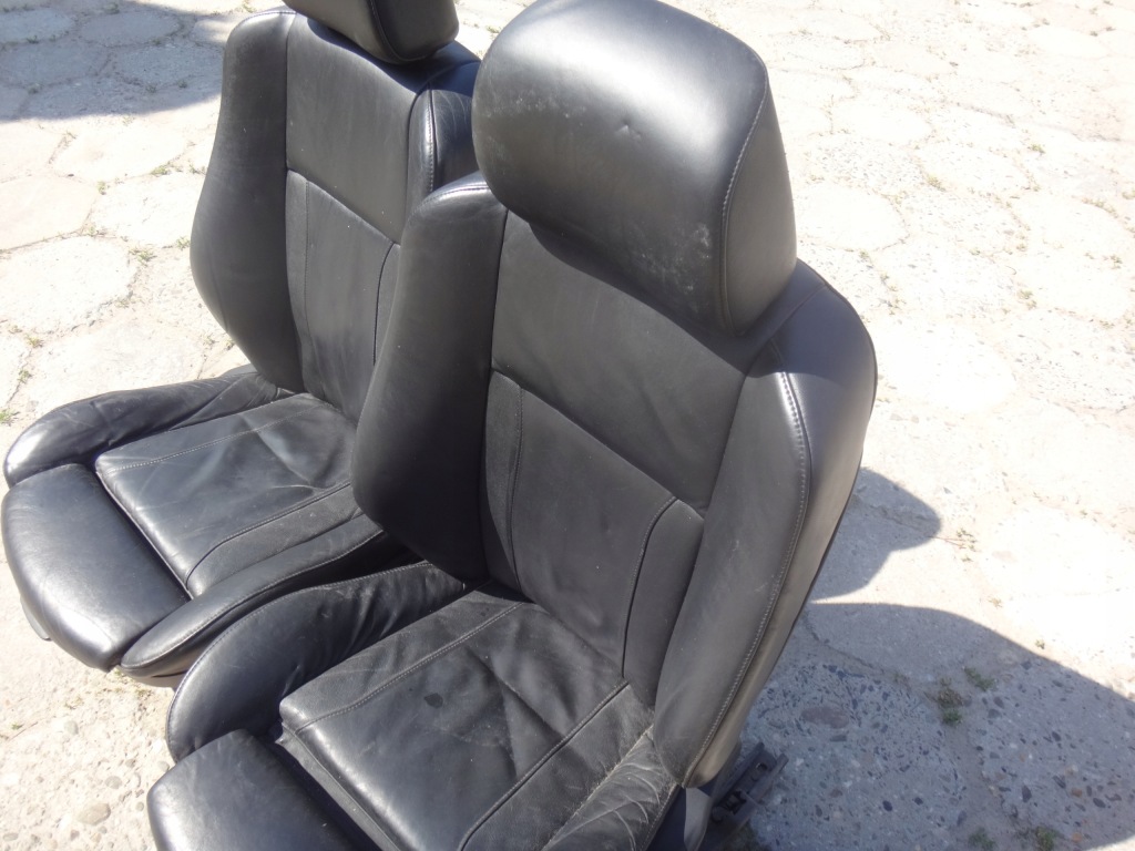 фото №4, Комплект сидіння сидіння заднє сидіння задня шкіра bmw x5 e53 чорні m-pakiet