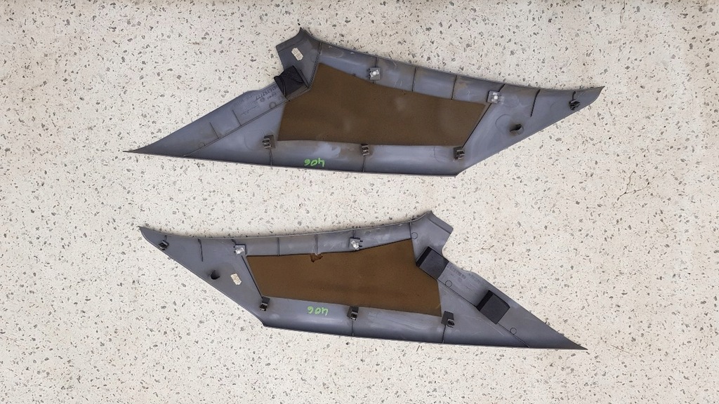 фото №2, Пластик защита стойка задняя пара peugeot 406