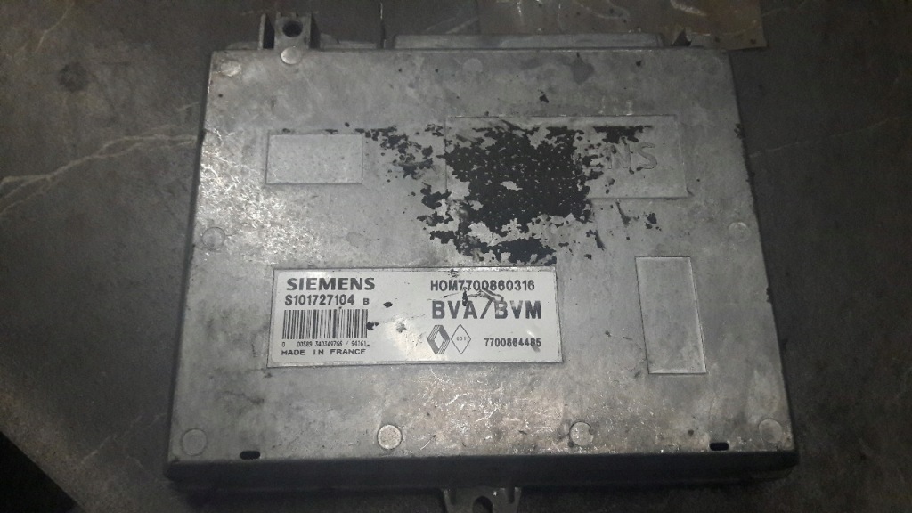 фото №1, Hom7700860316 блок управления бортовой компьютер двигателя renault laguna