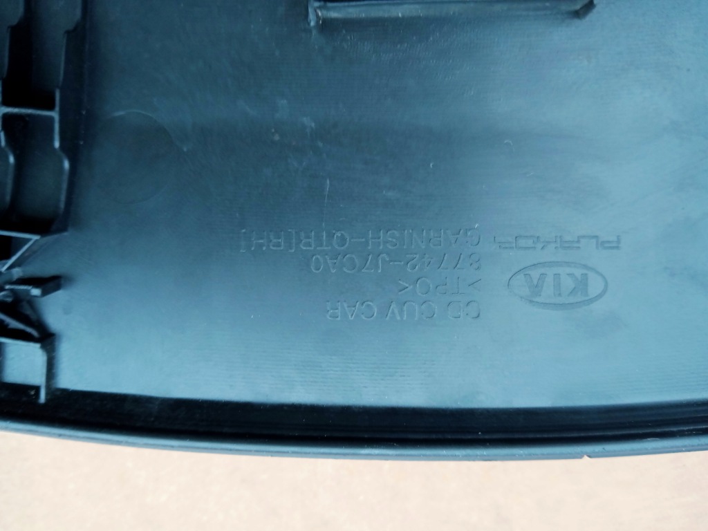 фото №7, Kia xceed права молдинг крила задня 2019r-