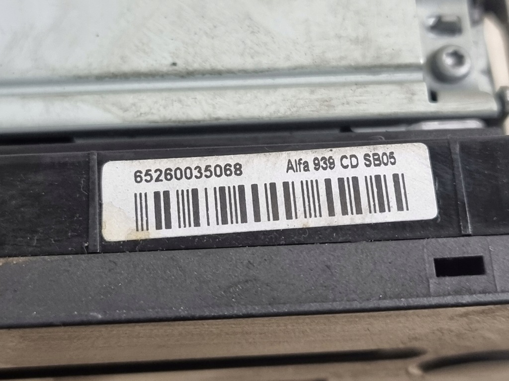 фото №8, Радиопроигрыватель оригинальный номер 1560730930 alfa romeo 159