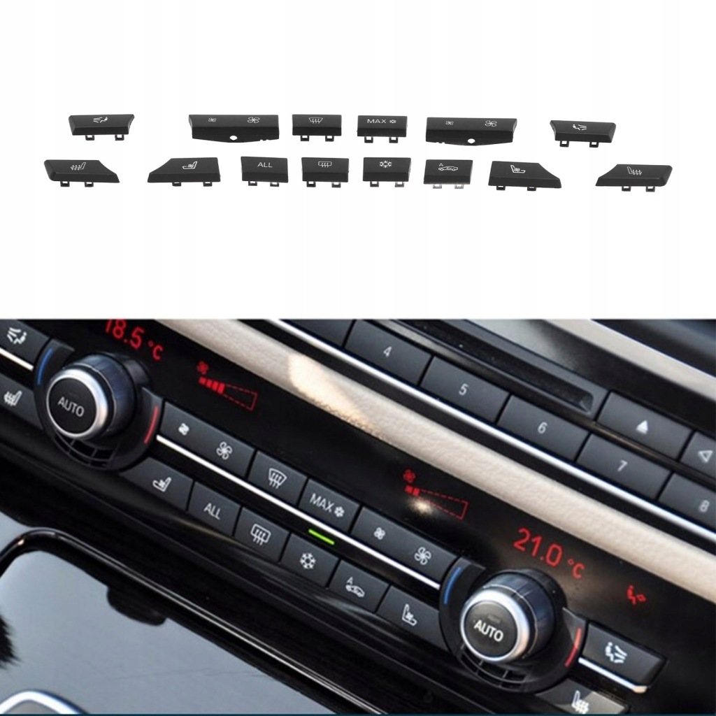 Кнопки панель кондиционера накладка переключателя отопителя Оригинал
