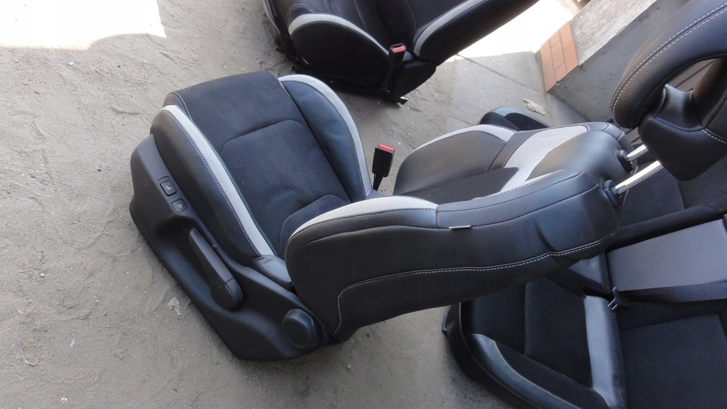 фото №5, Citroen ds4 13r сидіння перед заднє сидіння задня напівшкіра