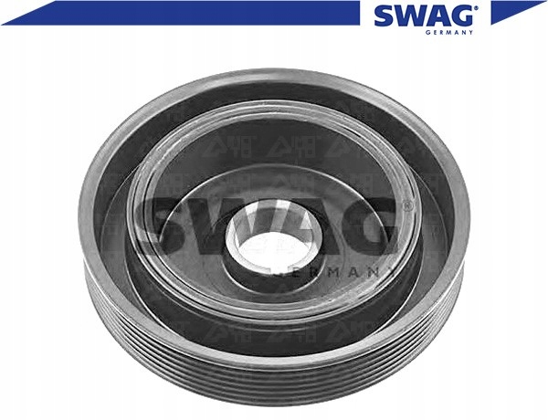 фото №2, Шків колінчастого вала колінчастого [swag]