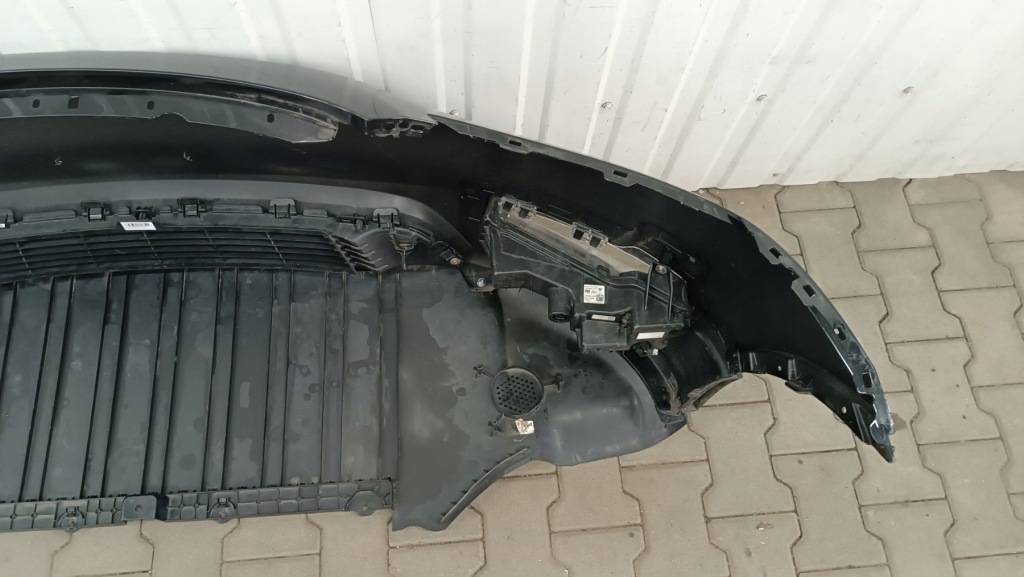 Бампер перед передний tesla model y 20- / drl x2 + защита Доставка