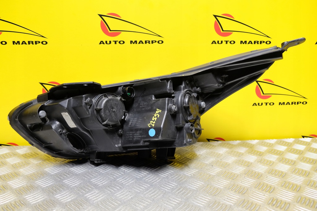 фото №10, Kia cerato forte 2019 2020- фара лампа обычная линзованная правая usa