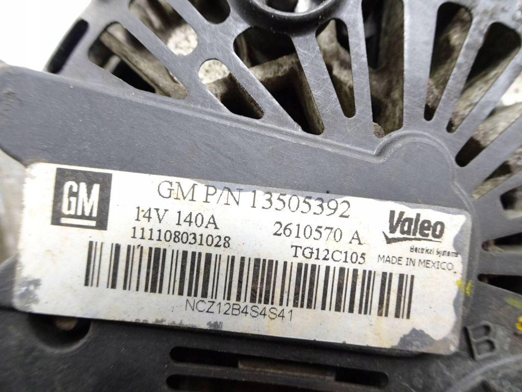 Генератор opel astra j 1.3 cdti с Разборки