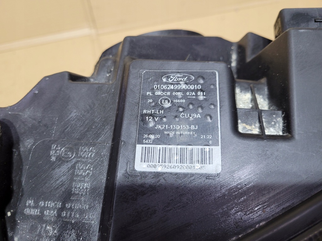 фото №9, Лампа передняя левая bi ксенон transit custom lift