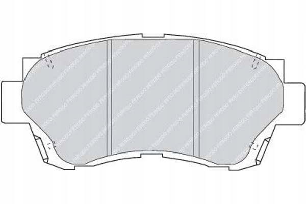 фото №1, Тормозные колодки тормозные lexus es gs ls toyota camry celic