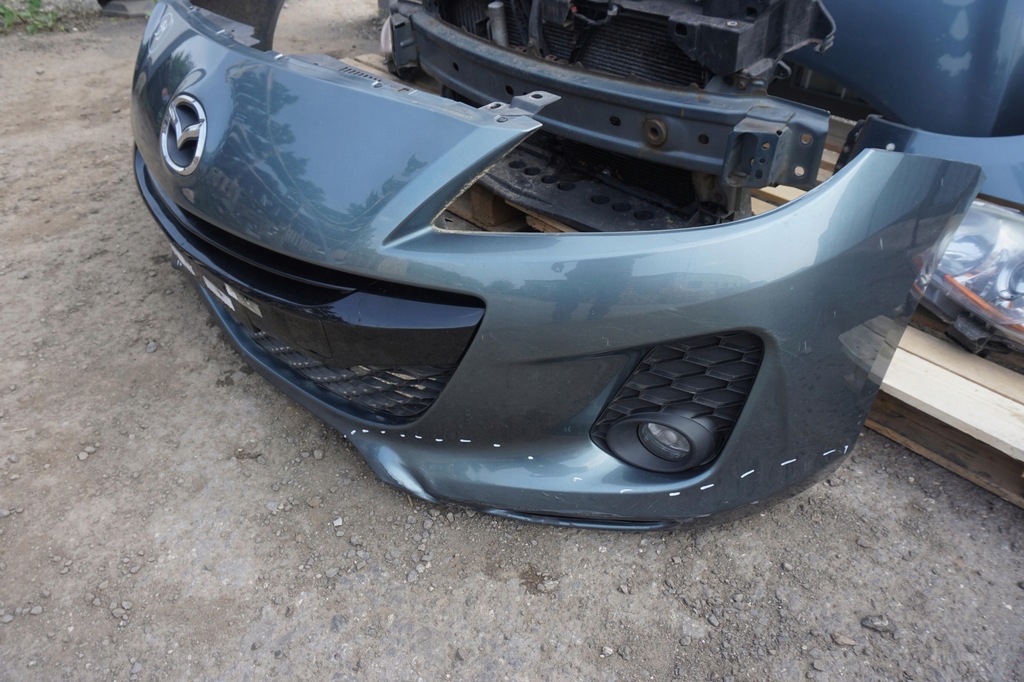 фото №15, Mazda 3 bl бампер pas передний капот крыло лампа 39t радиатор 1.6d решётка радиатора