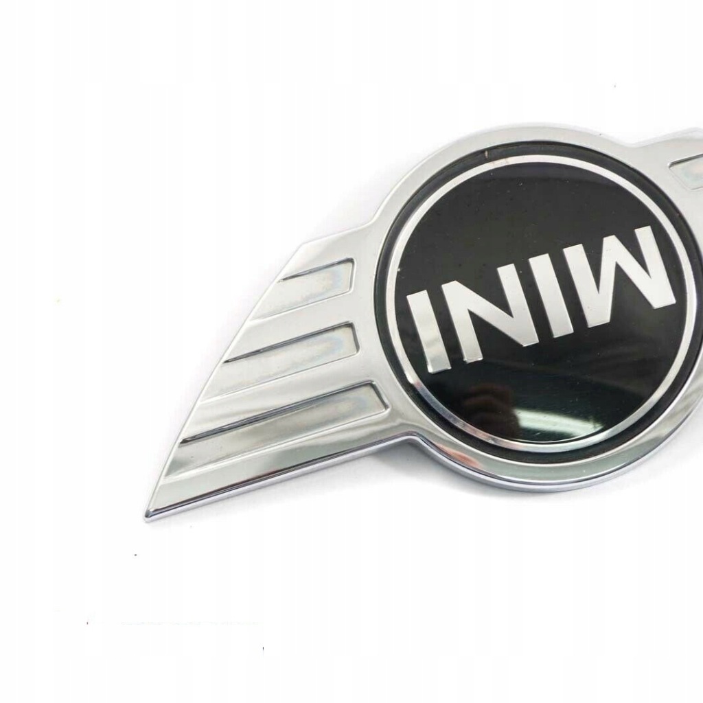 Купити Mini r60 r61 logo надпис емблема хром перед 9811725