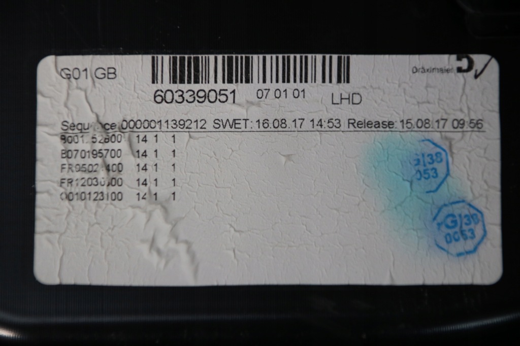 фото №9, Bmw g01 g02 бардачок пасажира панелі europa 9363451