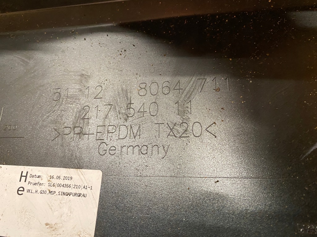 фото №12, Bmw 5 g30 sedan m набір бампер задня задня задній