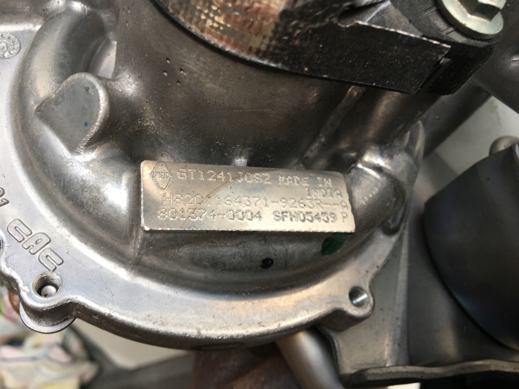 фото №3, Renault clio iv 1.5 dci турбіна 144119263r