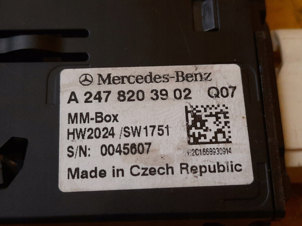 фото №16, Разъём usb c панель a2478203902 mercedes w177 18-