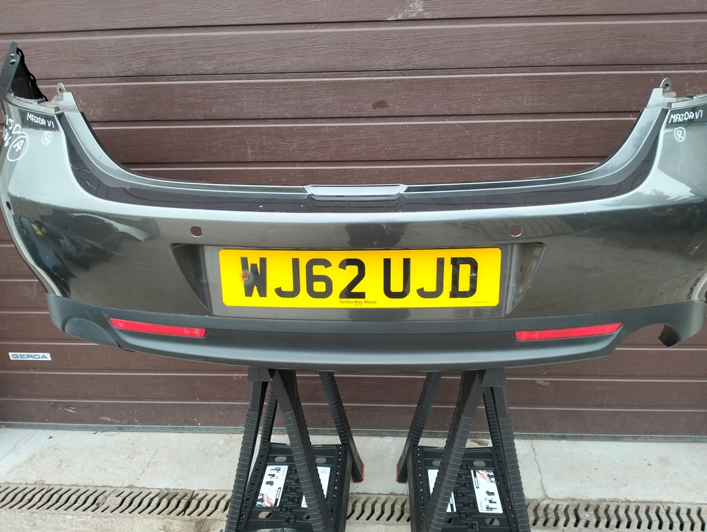 фото №7, Бампер задній pod датчики pdc mazda 6 gh lift 2010-2012 hb 5d колір 38r