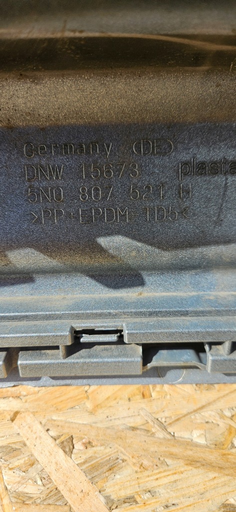 фото №15, Vw tiguan 5n накладка заднего бампера r-line 6xpdc