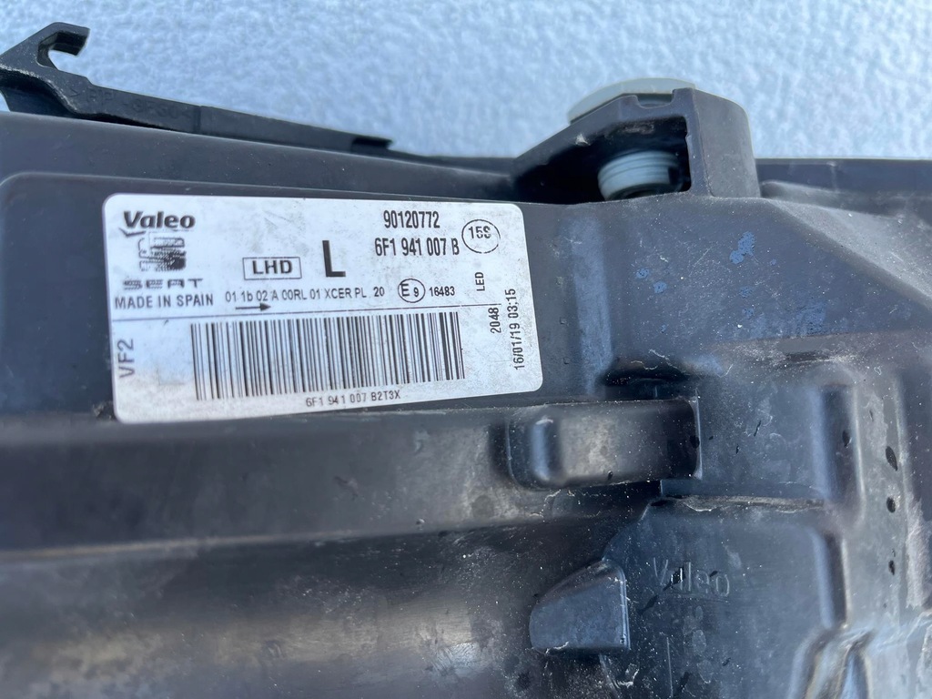 фото №10, Лампа левая seat ibiza 5 v 6f1 arona full led 6f1941007b 2017 - 2021