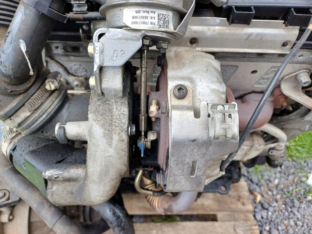 Skoda golf vw volkswagen caddy 3 рестайлінг  двигун 1.6 tdi cay cayb Київ