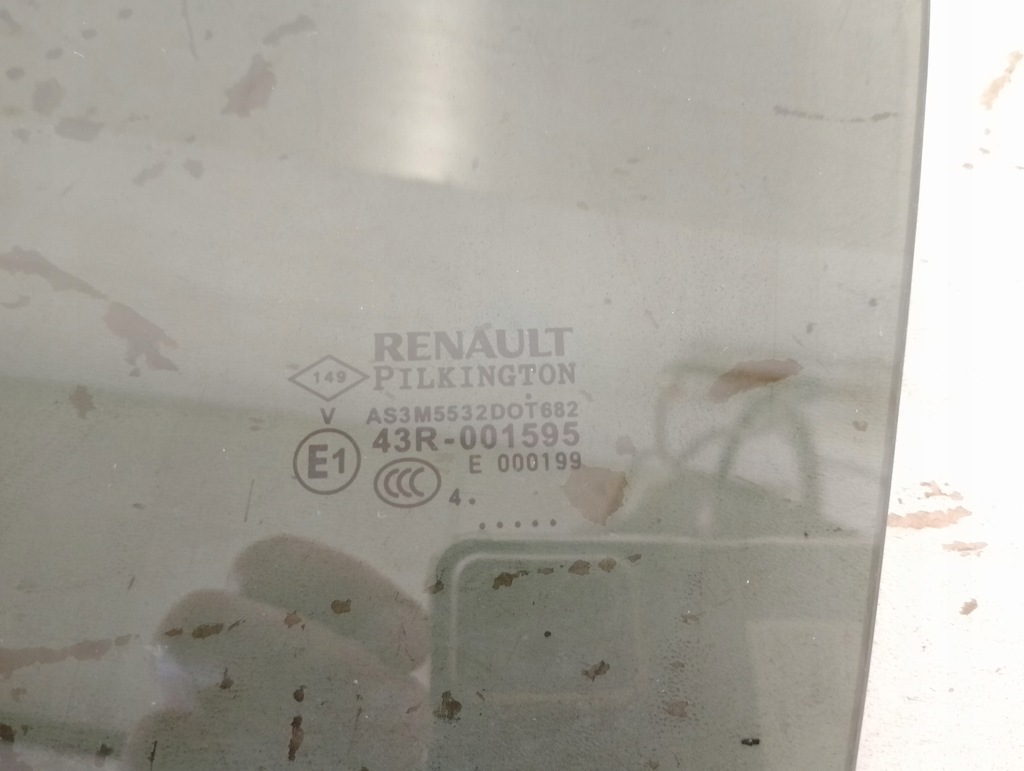 фото №2, Скло лівий задня renault captur