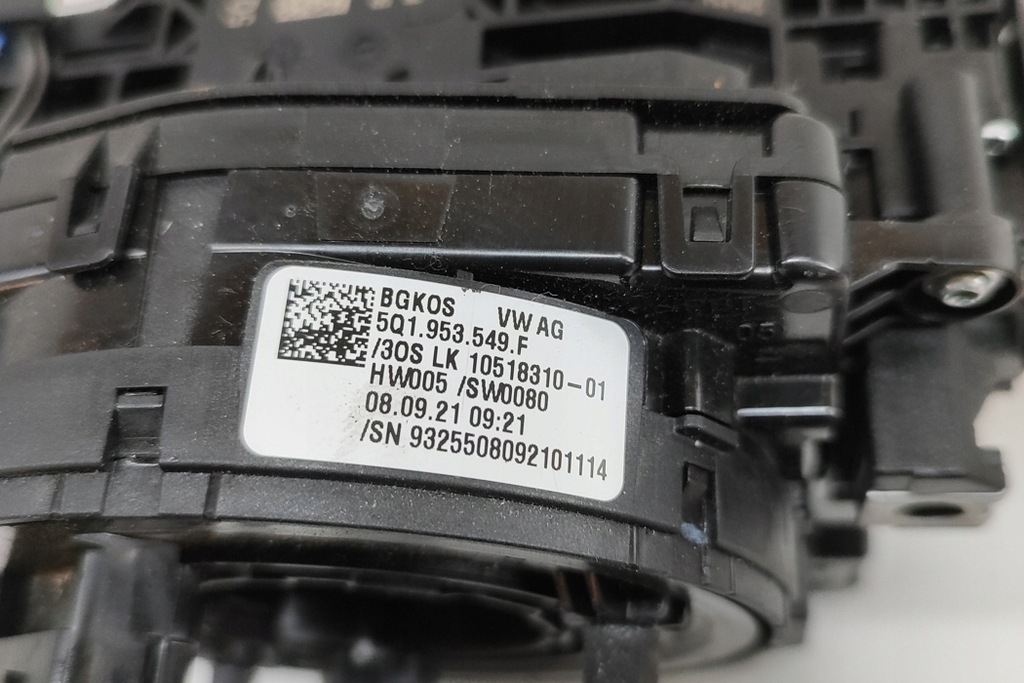 фото №7, Skoda enyaq iv переключатель рычаг поворотники дворник 5q1953507gf