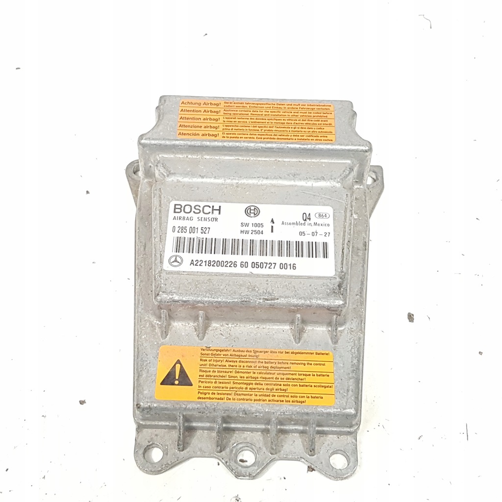 фото №1, Датчик модуль подушка безопасности mercedes w221 a2218200226