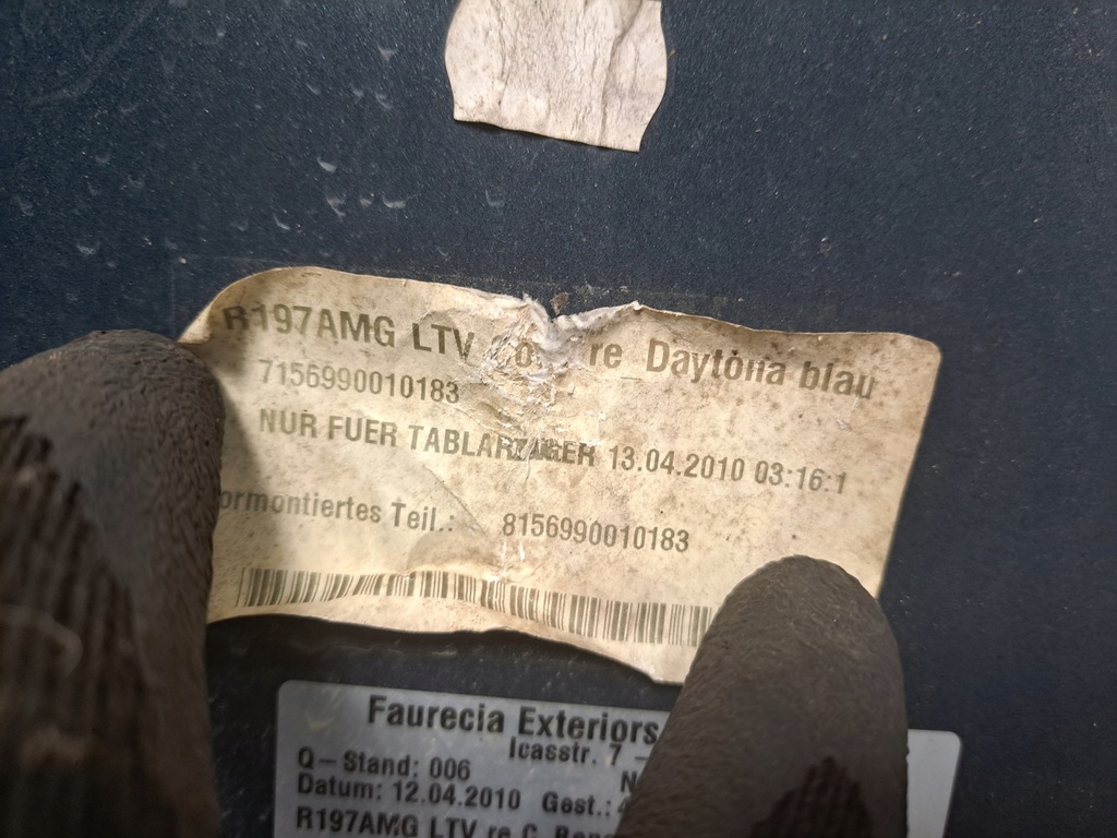 фото №12, Mercedes sls w197 amg молдинг поріг права