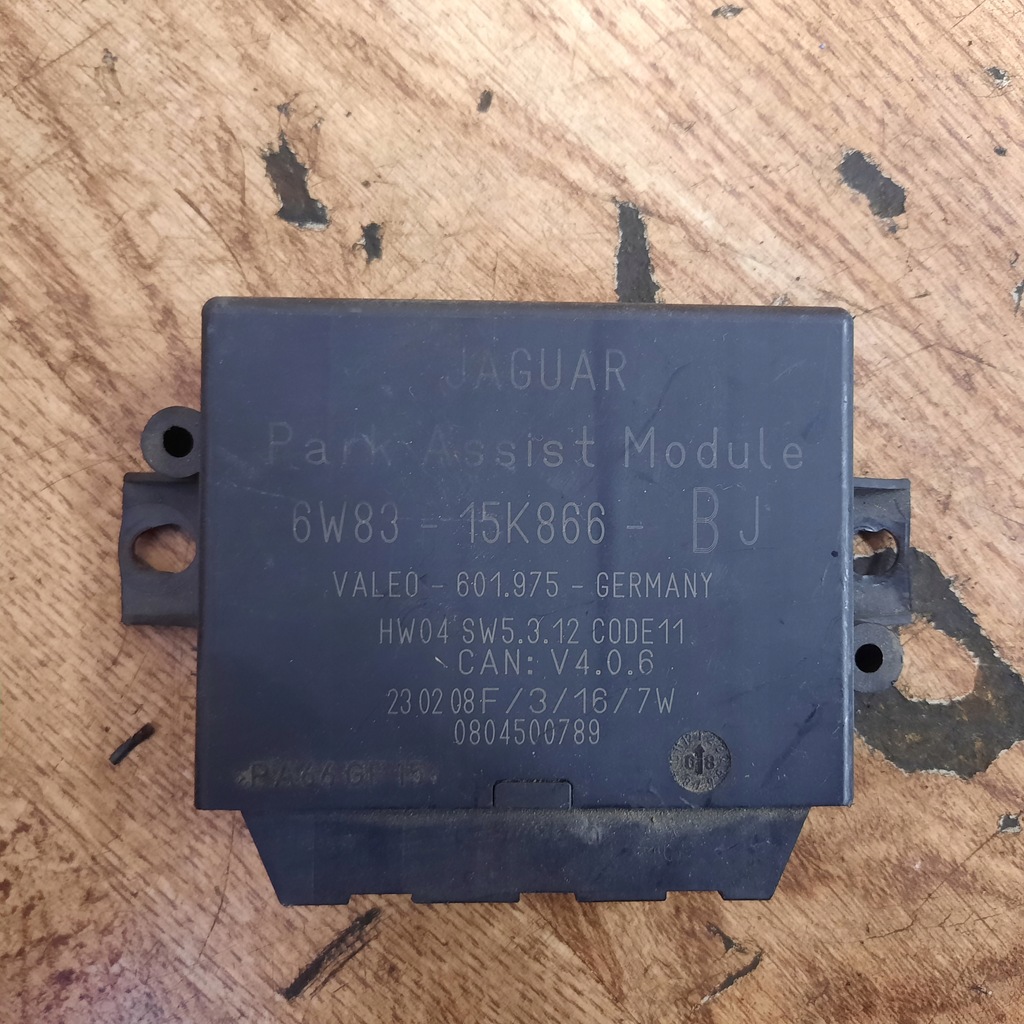 фото №1, Jaguar xf модуль pdc 6w8315k866bj
