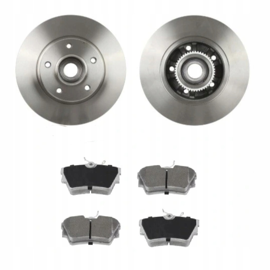 фото №1, Тормозные диски задняя + тормозные колодки подшипник vivaro a trafic ii primastar