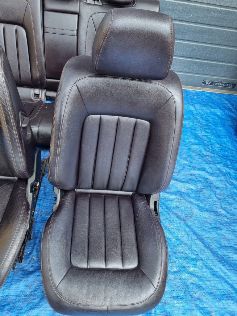 фото №6, Mercedes cls w218 sedan сидіння заднє сидіння fiolet kpl