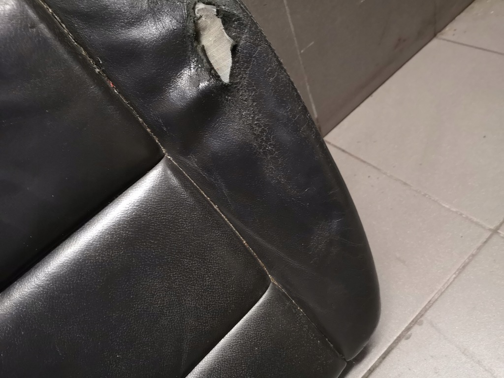 фото №8, Шкіра сидіння сидіння audi a6 c6 czarna soul