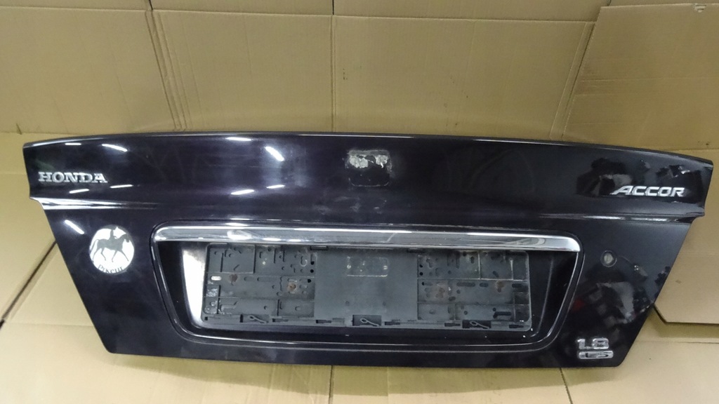 фото №10, Accord vi 6 кришка багажника багажника sedan nh605p