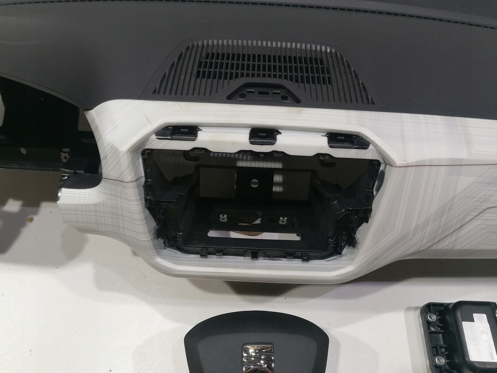 фото №6, Seat mii приборная панель консоль подушка безопасности подушки безопасности ремни оригинал