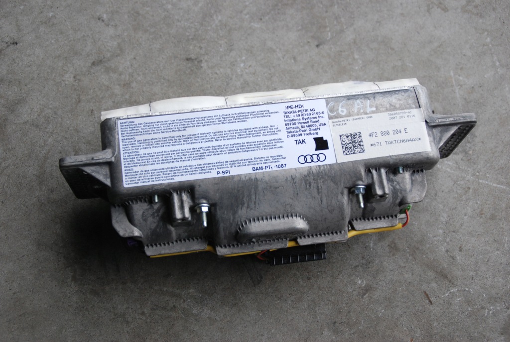 фото №1, Подушка подушка безпеки пасажира audi a6 c6 4f2880204e