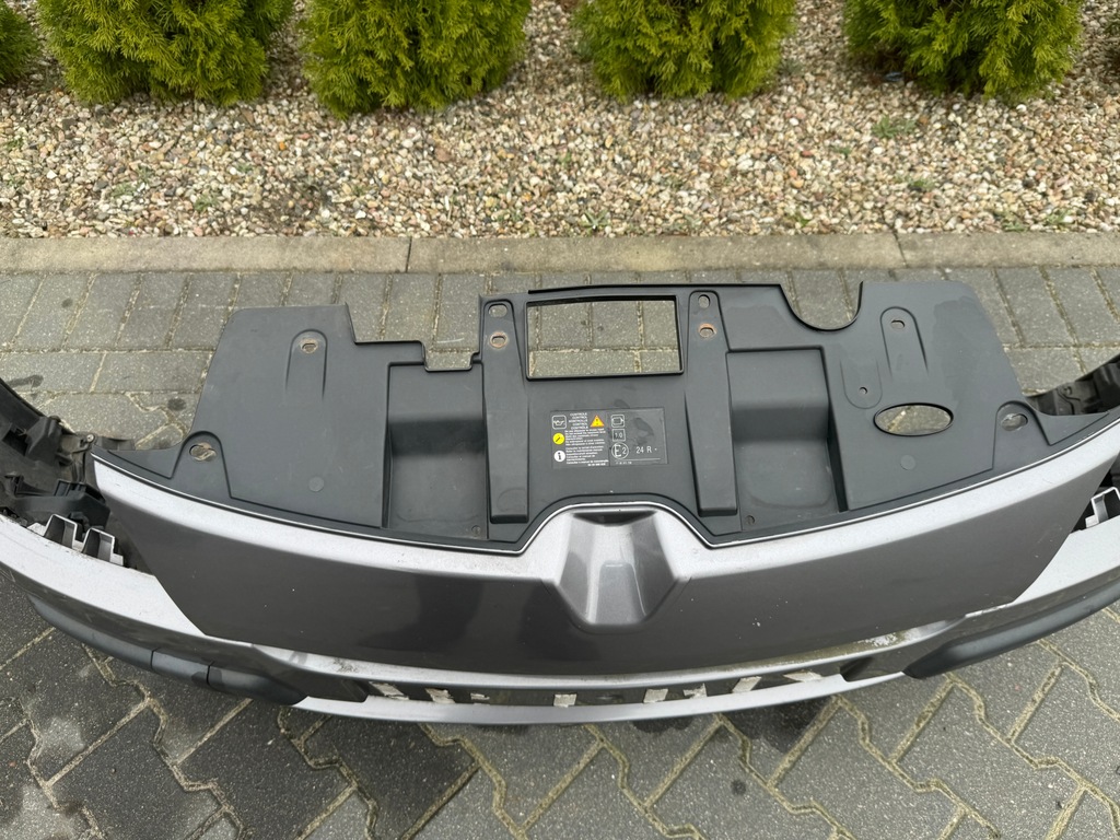 фото №4, Бампер перед передній renault megane iii + плита