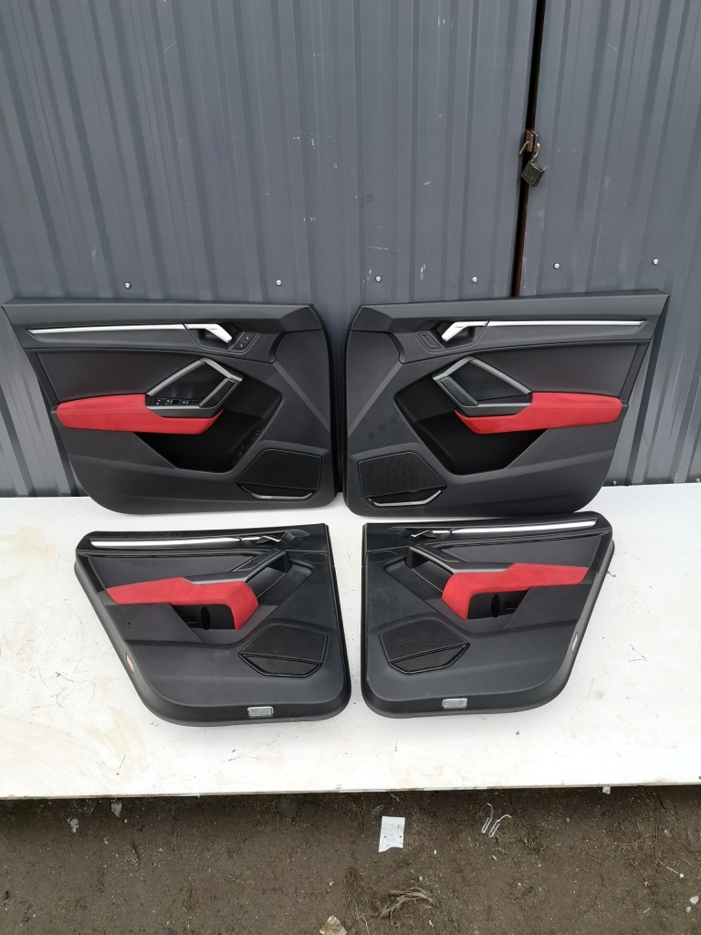 фото №12, Audi rsq3 83a сидіння оббивка заднє сидіння повний салон idealny стан europa