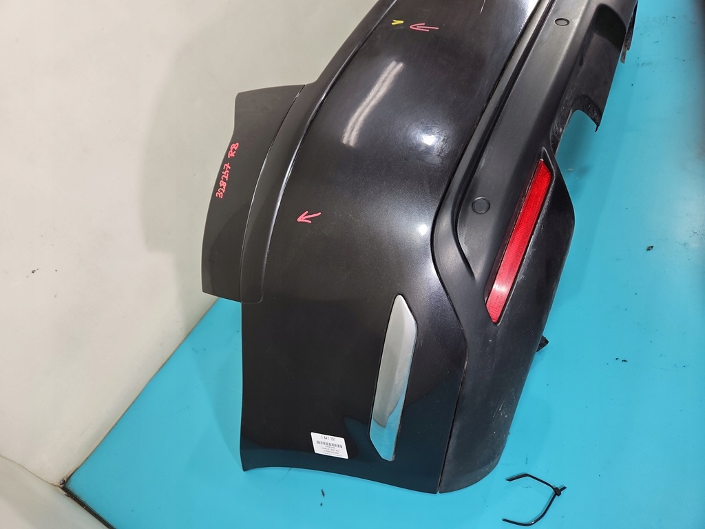 фото №10, Бампер задняя citroen c5 ii x7 чёрный eeh sedan