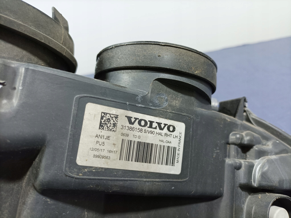 фото №12, Volvo s90 ii v90 фара лампа перед передня ліва eu 31386158