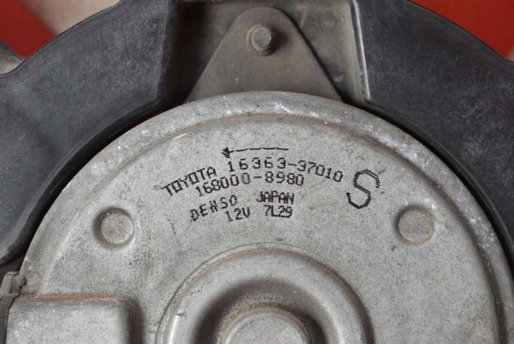 фото №9, Вентилятор 100222-1374 toyota prius 3 iii xw30 1.8 hybrid 99 km 09-11