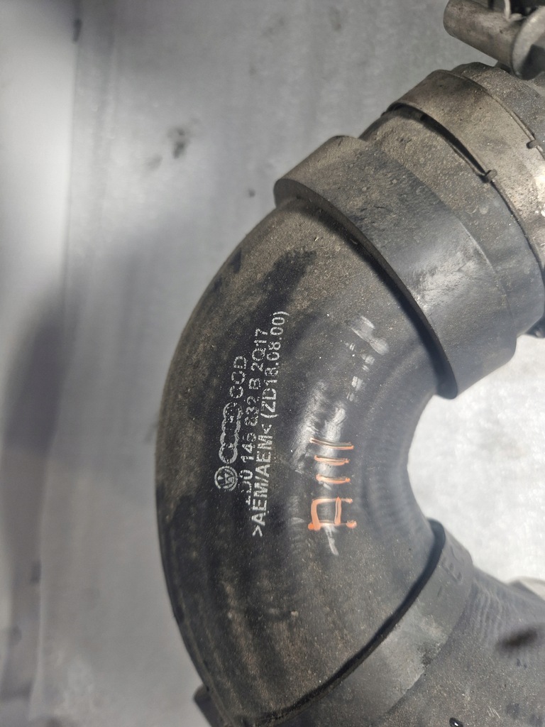 фото №9, Vw lt waz труба шланг турбіни інтеркулер