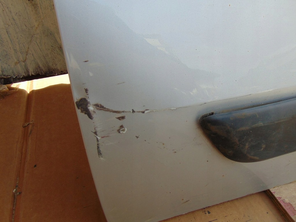 фото №6, Двері лівий перед citroen nemo сріблястий